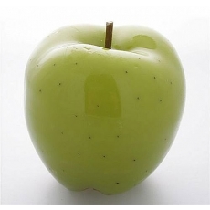 Dekorativní svíčka ve tvaru jablka 8 cm