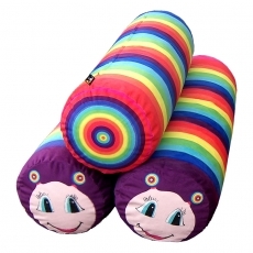 Dětský polštář "housenka" Rainbow, 130 cm