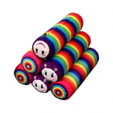 Dětský polštář "housenka" Rainbow, 49 cm