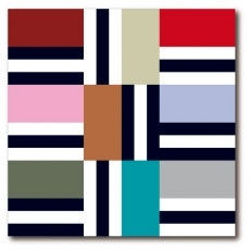 Obraz Fifty50 Criss-Cross, 50x50 cm