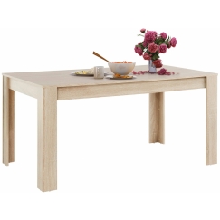 Jedálenský stôl Lora, 160 cm, dub