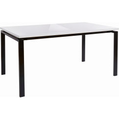 Jídelní stůl Saja, 160 cm, bílá