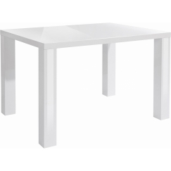 Jídelní stůl Snox, 120 cm, bílá