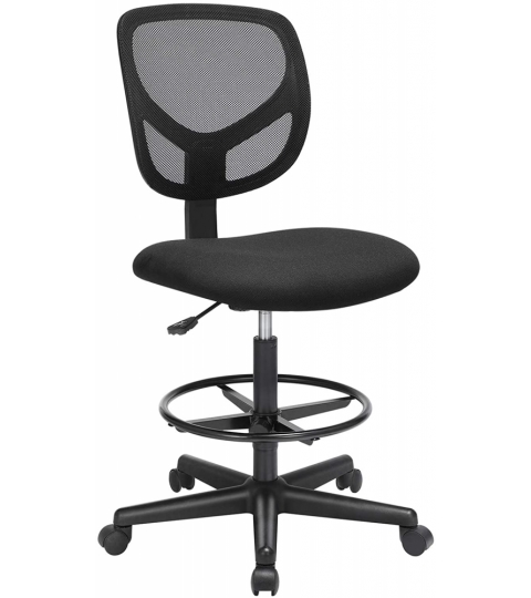 Kancelárska stolička Lindet, čierna