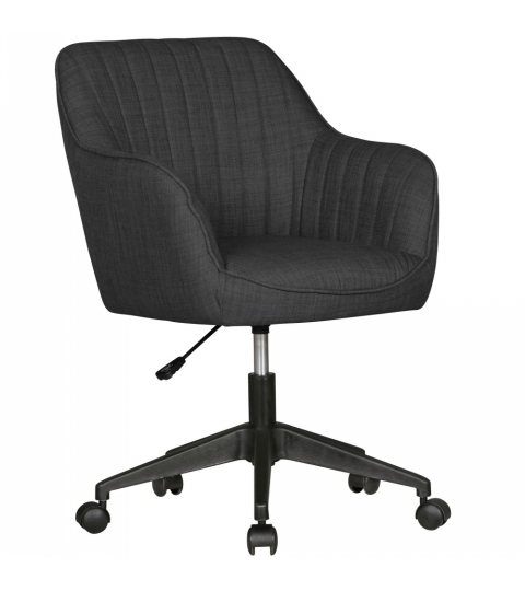 Kancelářská židle Mara, textilní potahovina, černá