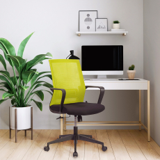 Konferenční židle Smart, textil, zelená - 3