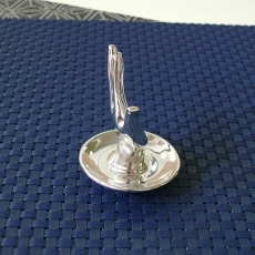 Stojánek na šperky Ruka s miskou, 8 cm - 2