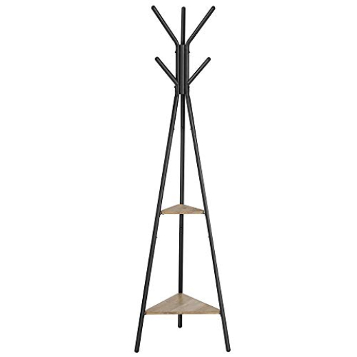 Stojanový vešiak Rack, 179 cm, čierna - 1